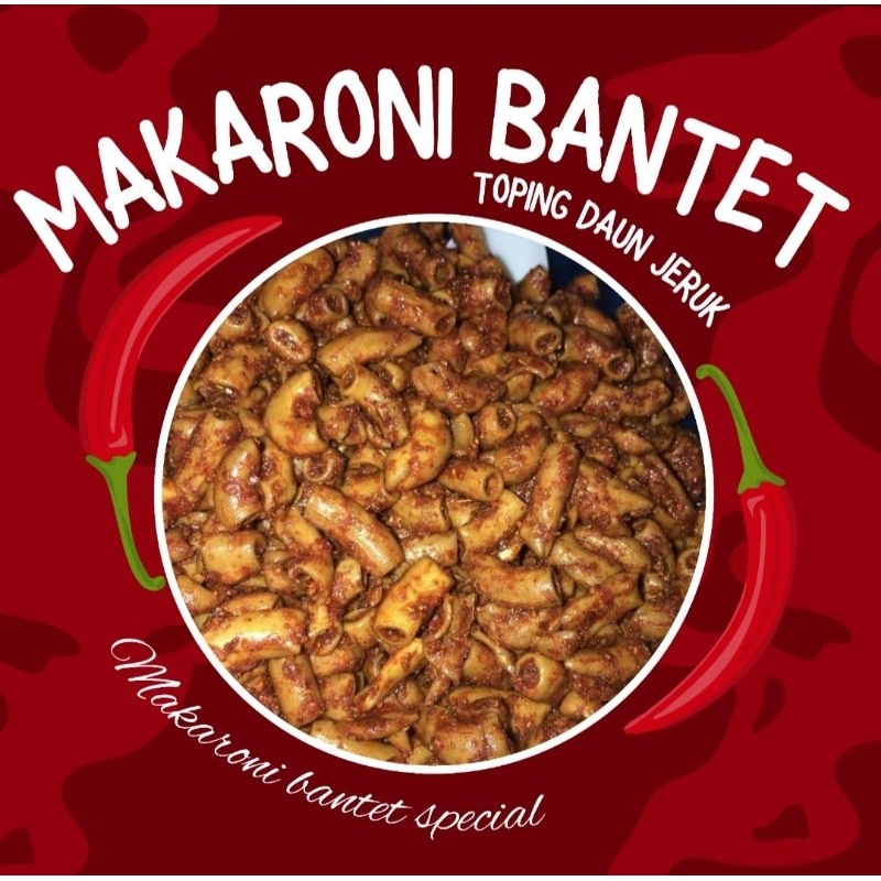 

Makaroni bantet pedas daun jeruk 500gram