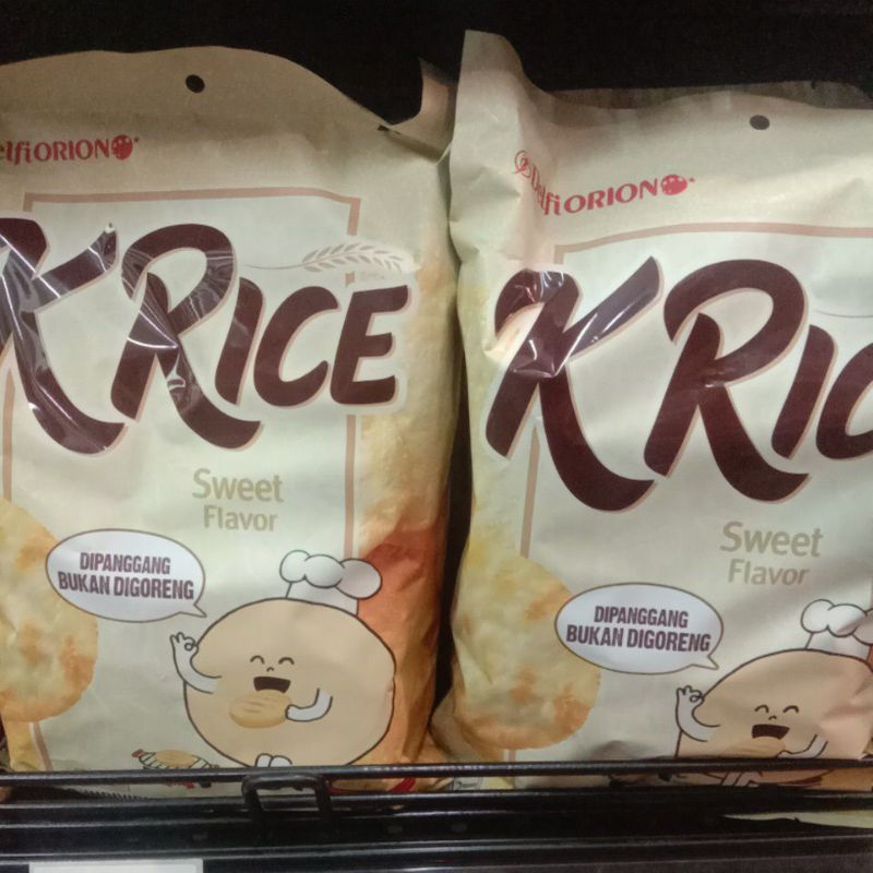 

K'rice sweet flavor crackers 151g