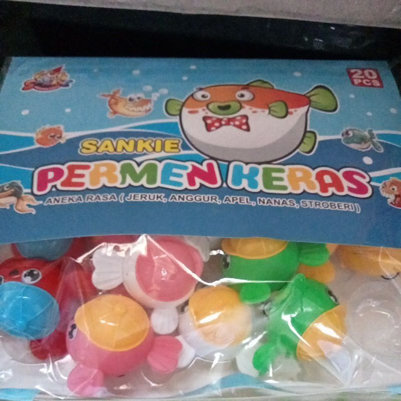 

permen Sankie ikan buntal 20pcs