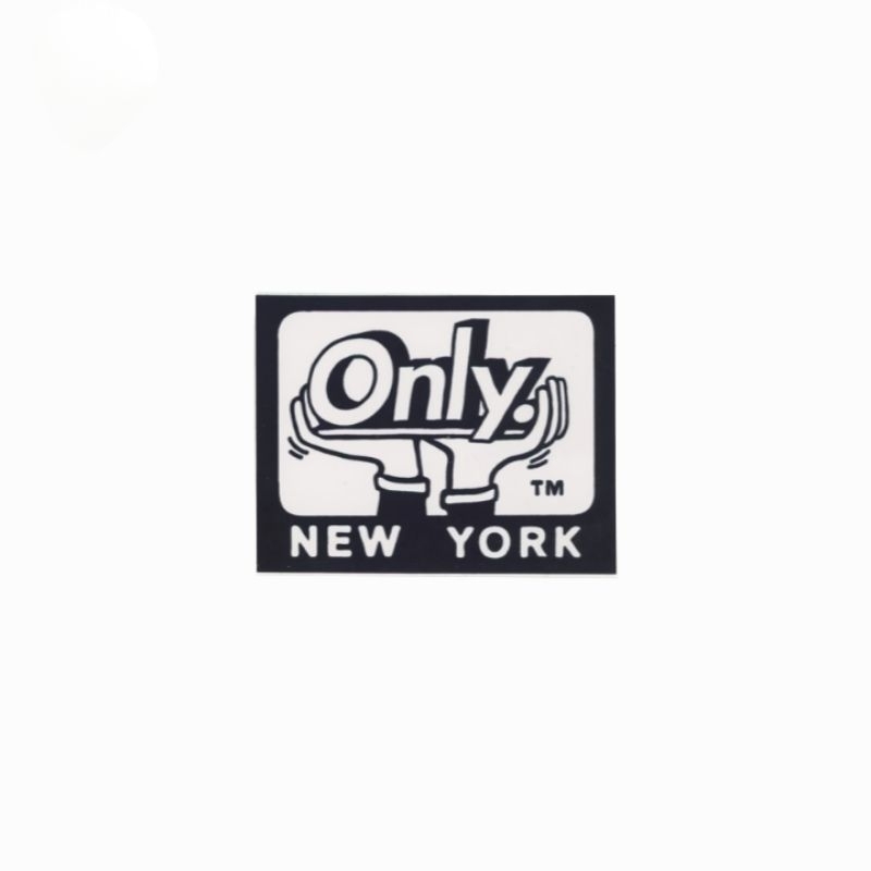 

sticker Only NY brand clothing skateboards logo stiker