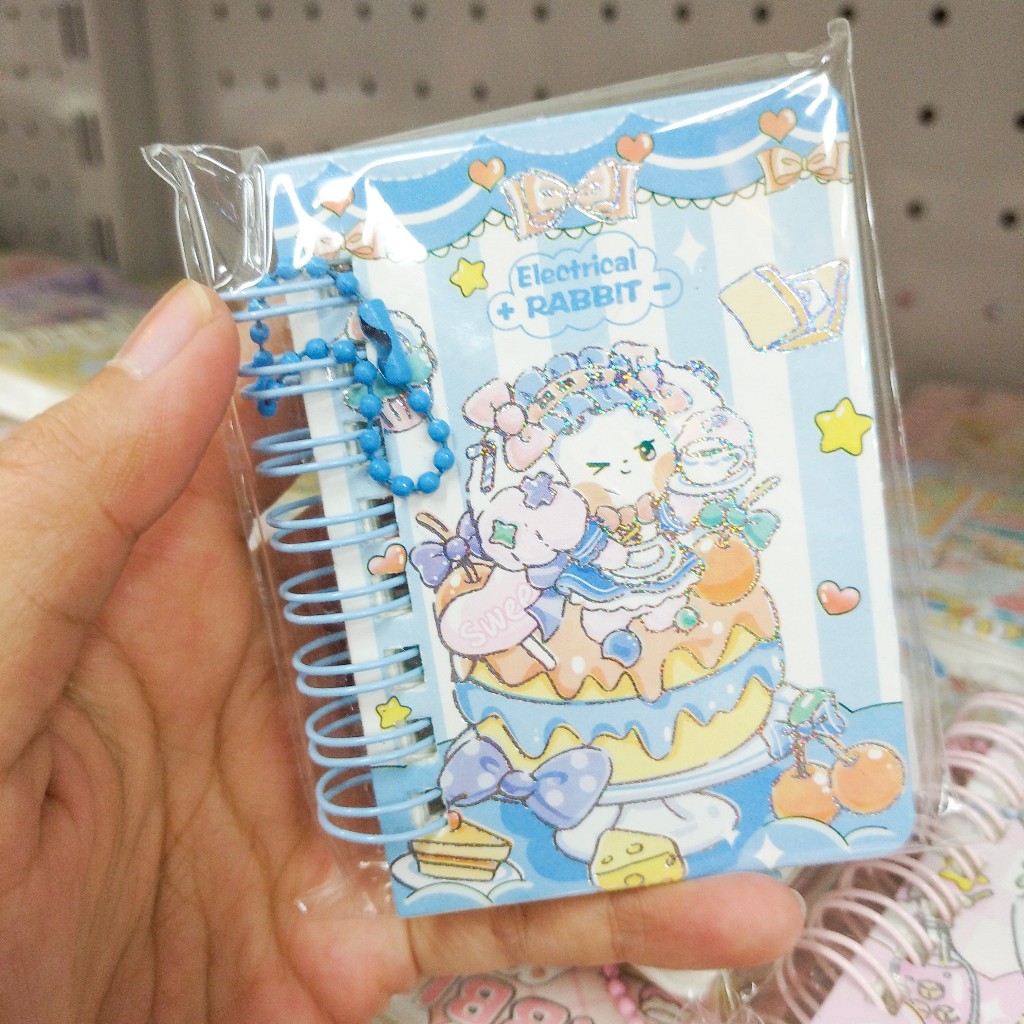 

MINI NOTEPAD MEMO NOTEBOOK CATATAN KECIL BUKU SAKU ELECTRICAL RABBIT GANTUNGAN KUNCI KEYCHAIN ALAT TULIS STATIONERY HAMPERS SOUVENIR SUVENIR ULANG TAHUN ANAK