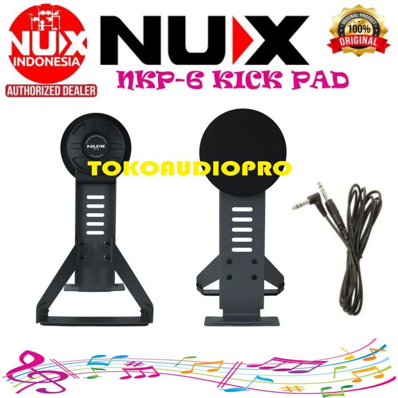 Nux NKP-6 Kick Pad Nux NKP6  Pad Kick Bass original