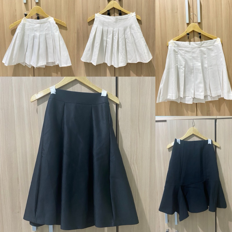Skirt skort rok tennis rok panjang rok preloved