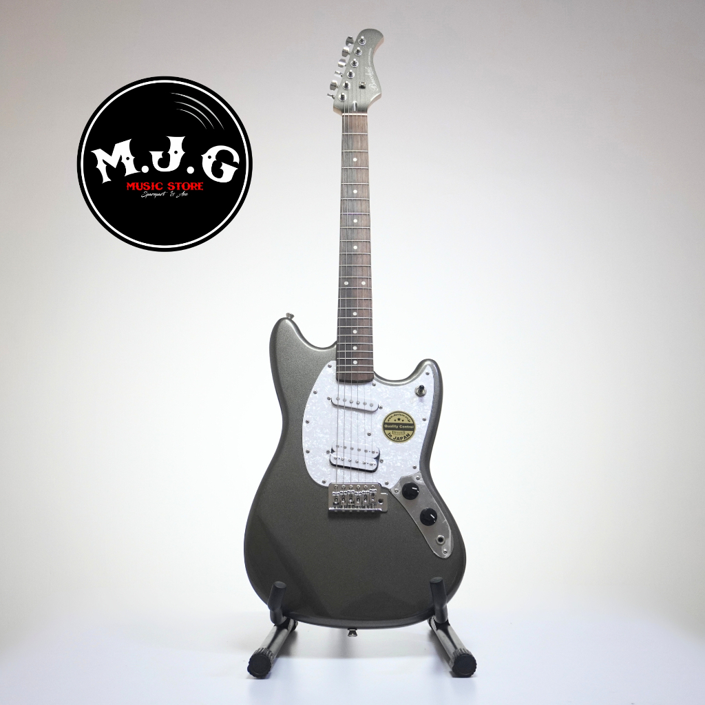 gitar elektrik bacchus universe BMS SH/R mustang metalic grey