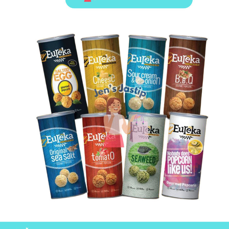 

MY EUREKA GOURMET POCORN SNACK BAR 70GR