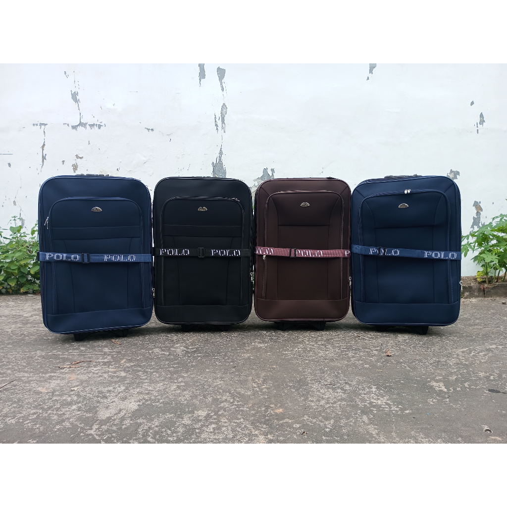 BAGPARK Koper Kain 28 Inch 32 Inch Roda 2 Polo Twin Koper Polo Gear Jumbo Besar Bagasi Koper Kain Ka