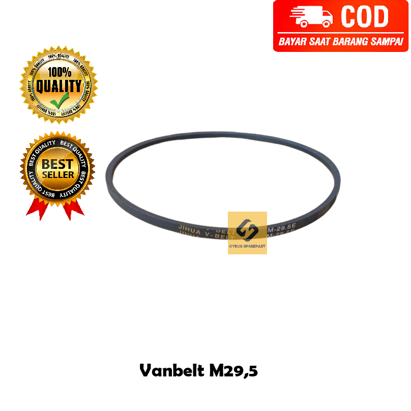 Fanbelt / Vanbelt / V-belt M-29,5 Mesin Cuci Multi