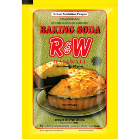 

R&W Baking Soda 40gr RW Rajawali Kuning