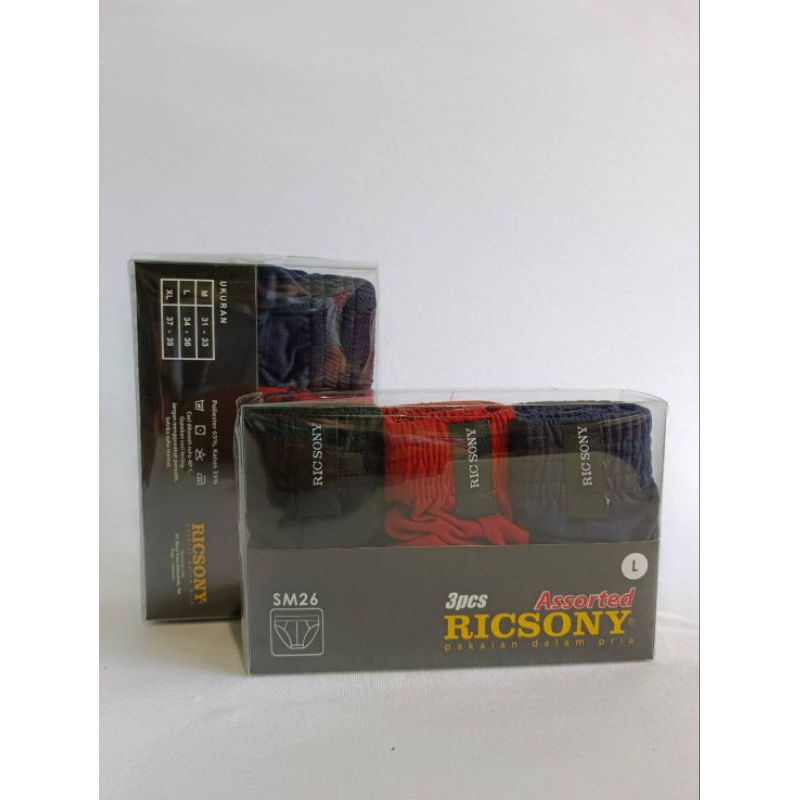 Celana Dalam Pria Ricsony Isi 3 pcs - SM 26