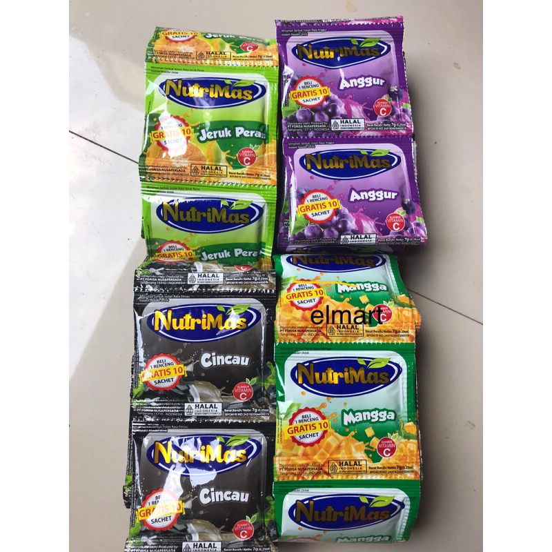 

Nutrimas Forisa 1 renceng GRATIS 10pcs