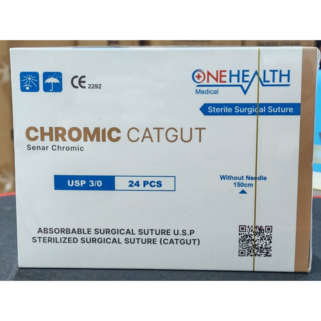 CHROMIC CATGUT 3/0 ONEHEALTH