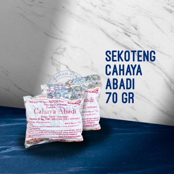 

Sekoteng Modern ( 70 gr / 2 pcs ) Cahaya Abadi Es Buah Bahan Kolak Tapioka Cente Manis Pasar Cina