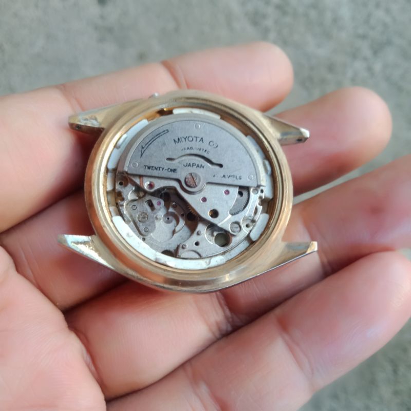 Mesin jam miyota automatic mati rusak bahan