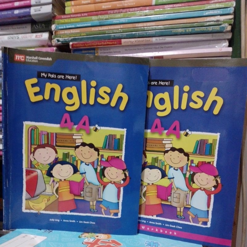 BUKU MY PALS ARE HERE ENGLISH 4A TEXTBOOK WORKBOOK