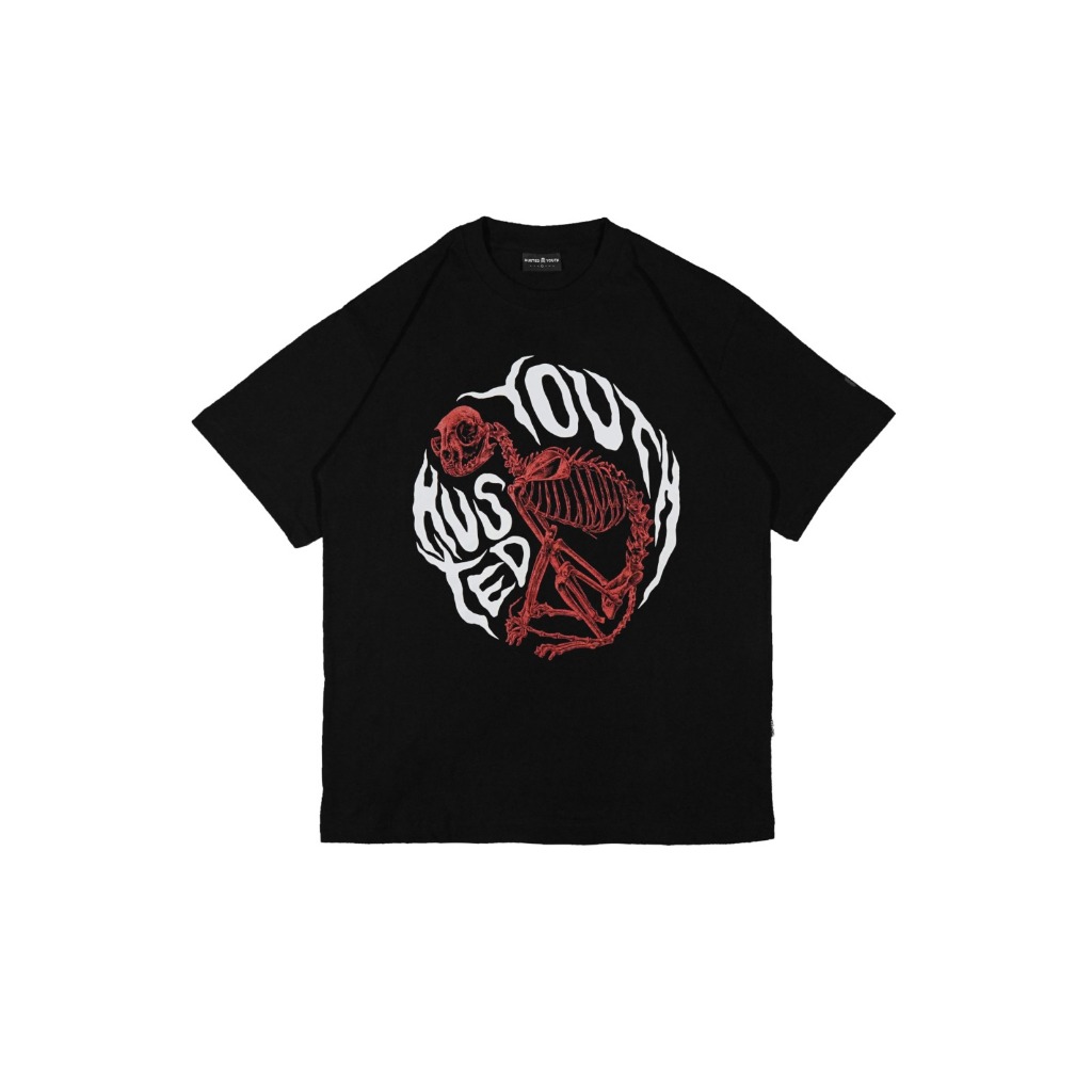 HUSTED KAOS HITAM ARCH TS