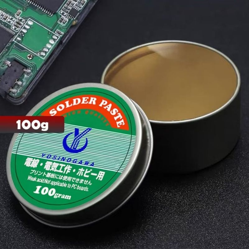 Pasta Solder Yosinogawa 100 Gram - Suhu Rendah