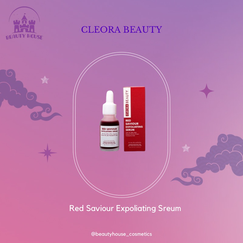 Cleora Beauty Red Saviour Exfoliating Serum