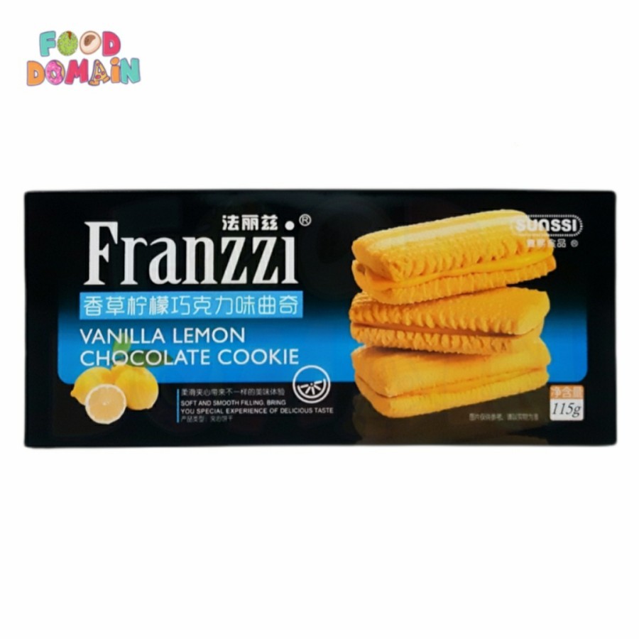 

Biskuit Franzzi Vanilla Lemon Chocolate Cookie Soft & Smooth 115g