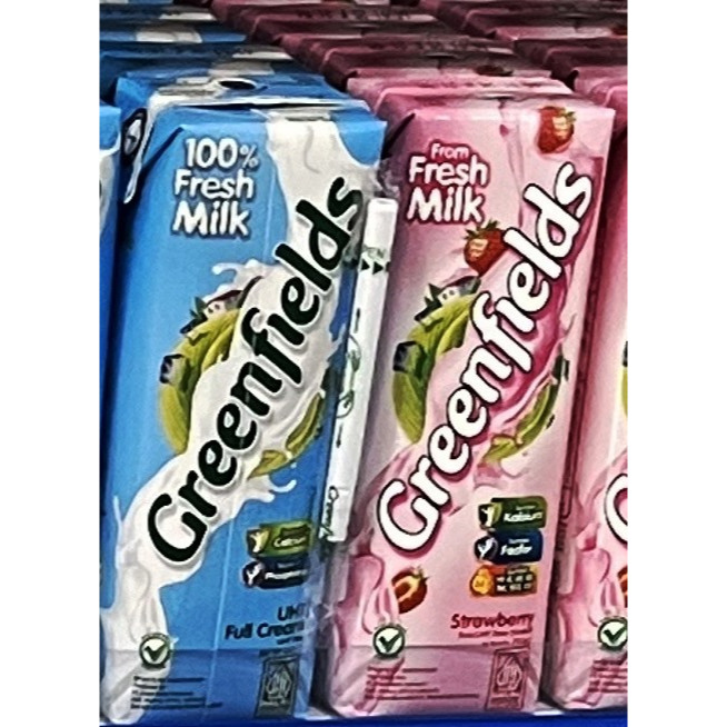 

Greenfields Susu UHT 100% fresh milk