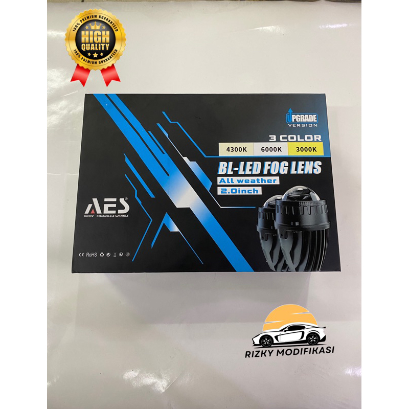 AES Bi-led Fog lens