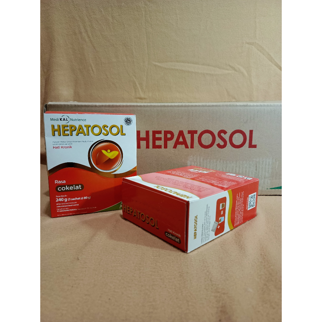 

Bundle Hepatosol Vanilla Cokelat 24 box/1 karton