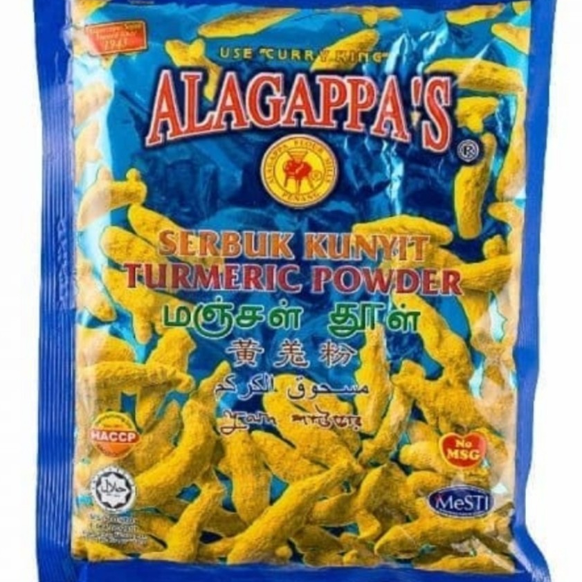 

SERBUK KUNYIT (TURMERIC POWDER) ALAGAPPA'S 230G