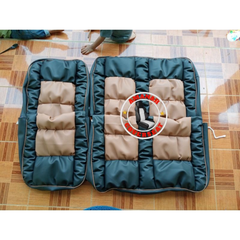 sarung jok mobil L300 model sofa bonus sarung stir