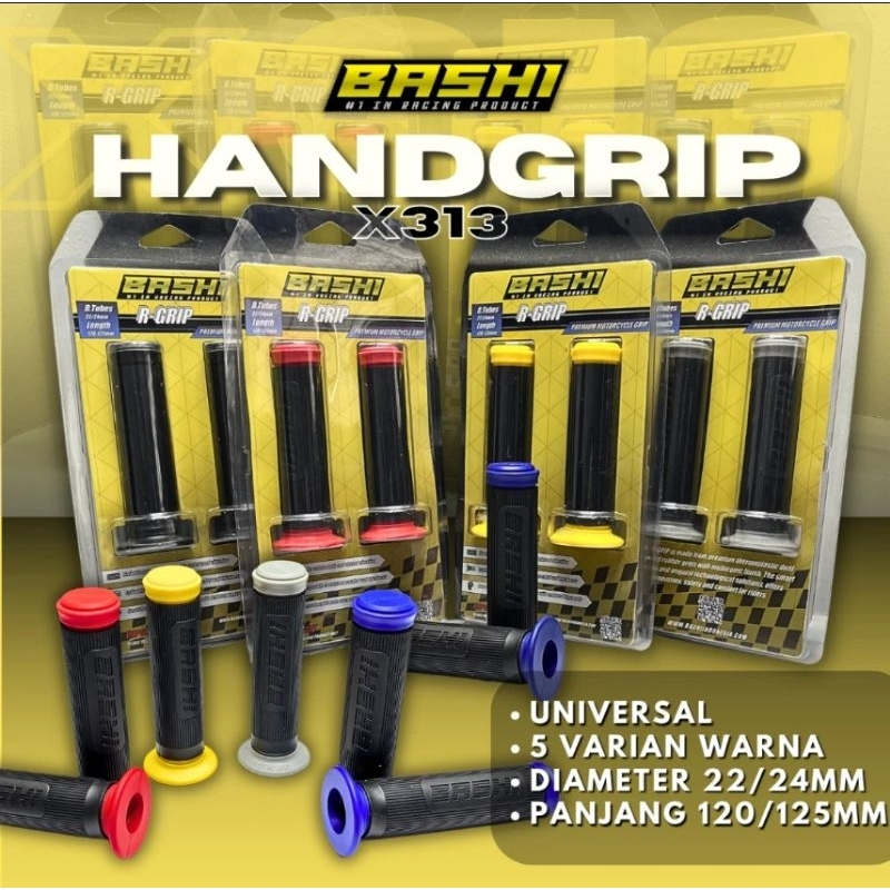 HANDGRIP MOTOR VARIASI BASHI BY EALRS HANDFAT SARUNG GAS MOTOR GRIP SUPER LEMBUT TIDAK LICIN COCOK U