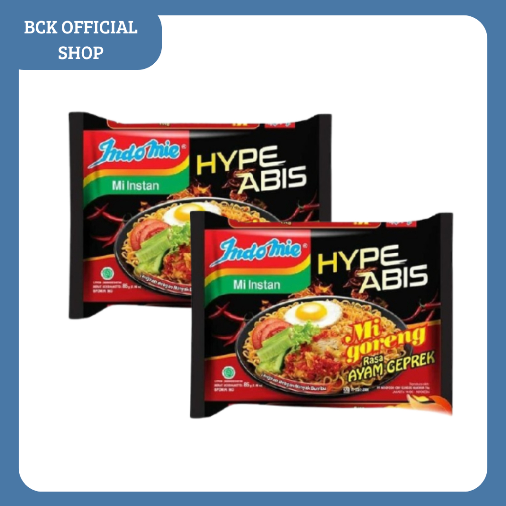 

Mie Instan Indomie Mie Goreng Rasa Ayam Geprek 85gr (PCS)