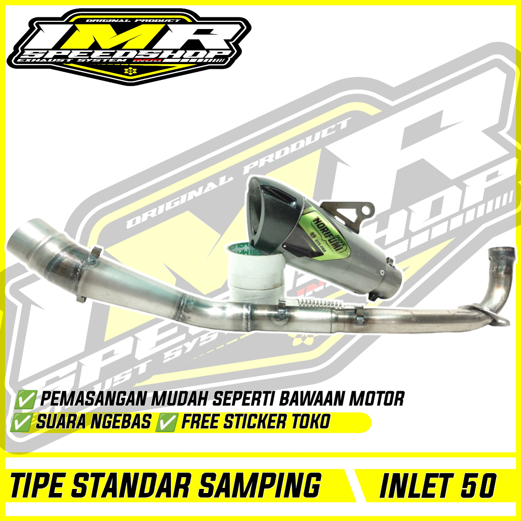 KNALPOT NORIFUMI GTX PRO JUPITER Z Z1 VEGA R ZR RR FORCE Fi SUPRA FIT X 100 125 ABSOLUTE REVO 110 BL