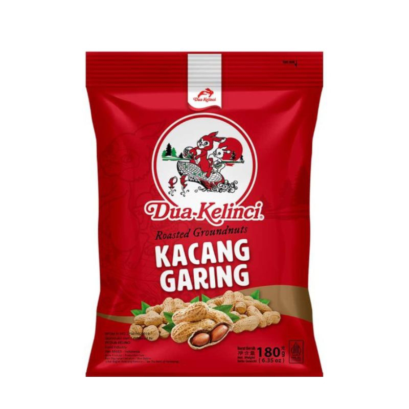 

dua kelinci kacang kulit 180 gr