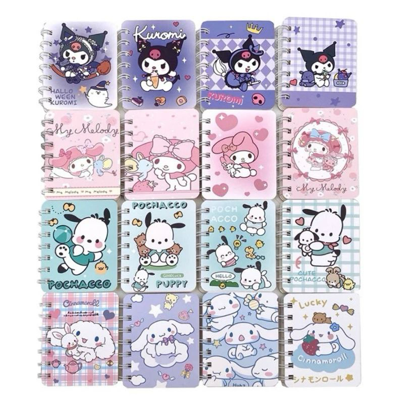 

Buku Catatan Notebook Sanrio Mini (8 x 10cm) - Toserbazaar