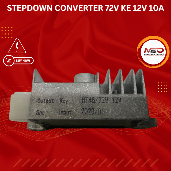 DC to DC Converter Stepdown Converter 72V to 12V Motor Listrik Sepeda Listrik