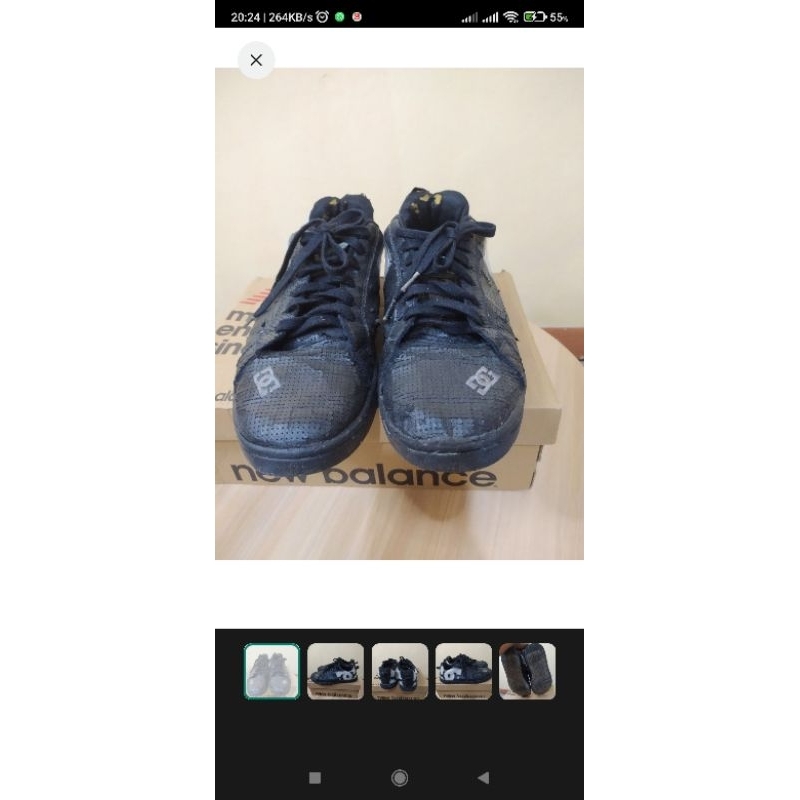 Preloved Sepatu DC Shoes sz. 43