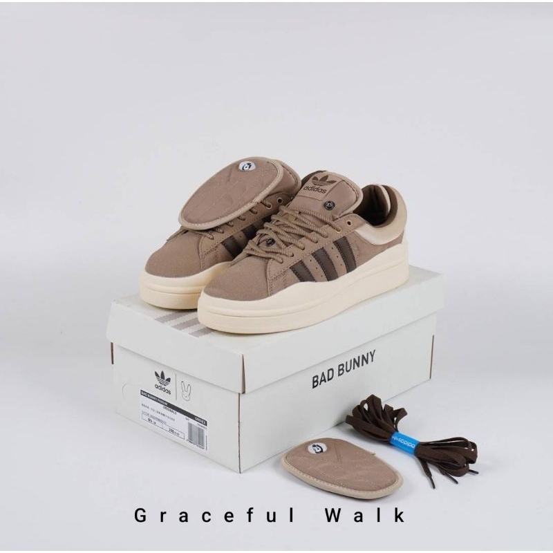 Adidas X Bad Bunny Campus Chalky Brown
