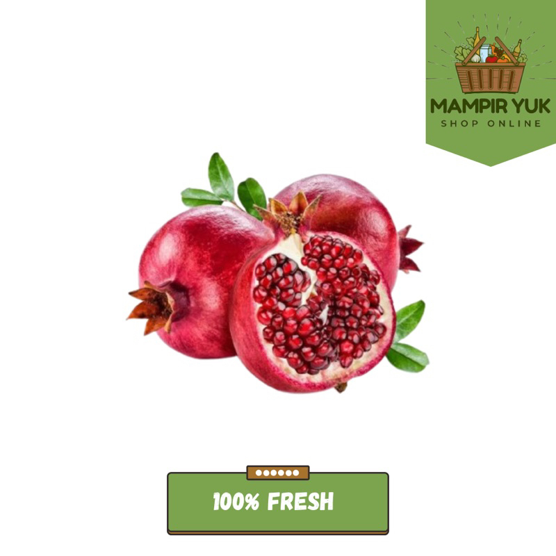 

Delima/pomegrate 300-400gr (1pcs ) | mampiryuk