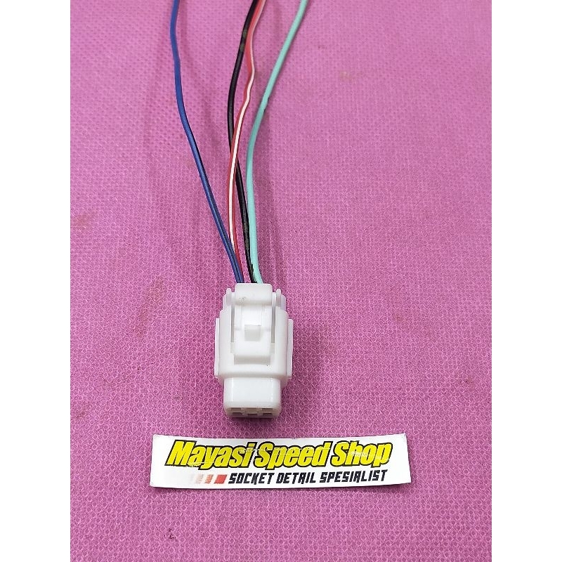 SOKET DLC ABS 4P YAMAHA NMAX,XMAX AEROX MALE/COWO.