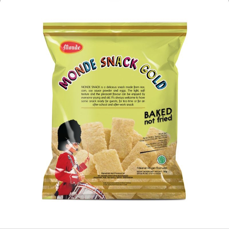 

Monde Snack Gold 60gr