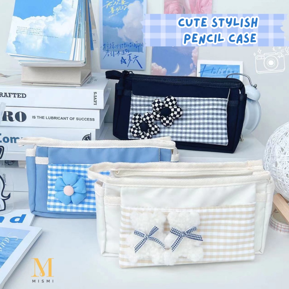 

SPESIAL DISKON Mismi Anika Pencil Case Perempuan Tempat Pensil Sekolah Lucu Kapasitas Besar PC8A