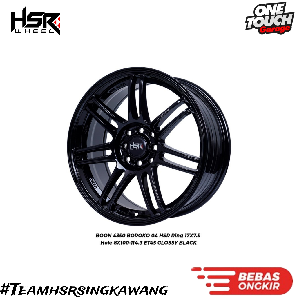 Velg mobil brio,yaris,jazz,mobilio,avanza,xenia hsr boon ring 17