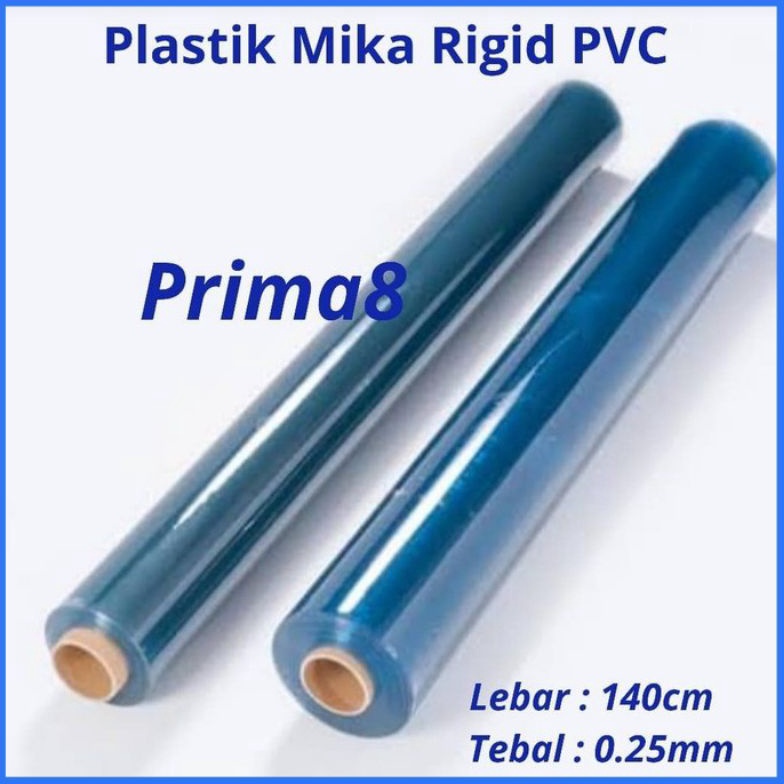 

TREND Plastik Mika Rigid Kaku PVC Clear Bening Tebal 25 25mm Lebar 14cm Mika Hantaran Kotak Seserahan Sourvenir Mika Meteran