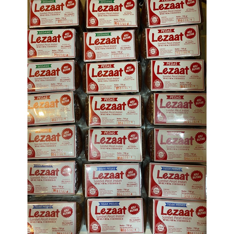 

SPESIAL Sambel Pecel atau Bumbu Pecel Lezaat Khas Blitar 75gr