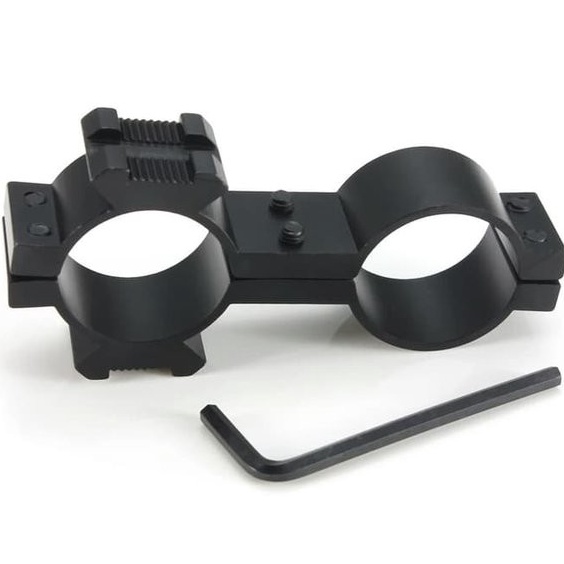 Safe Payment  Mounting Senter Senapan Angin Senter Flashligt Flaslight Mount Mounting Airsoft PCP Se