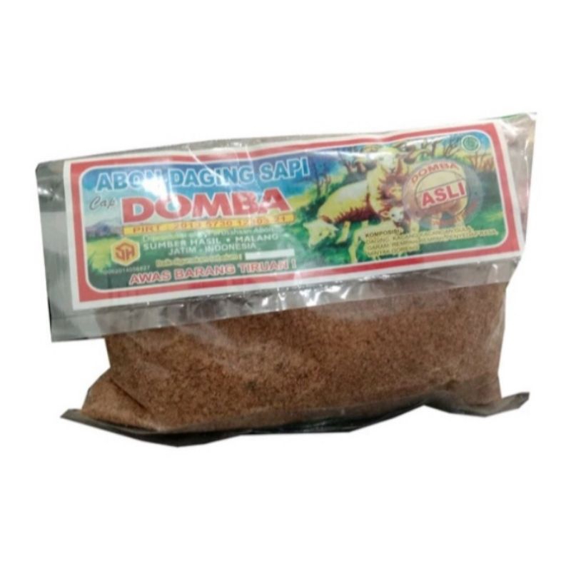 

ABON SAPI CAP DOMBA 250gr / ABON SAPI MURAH ENAK / ABON GROSIR / Abon Curah