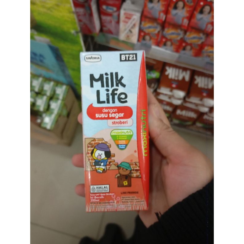 

MILKLIFE SUSU SEGAR ALL VARIAN @200ML