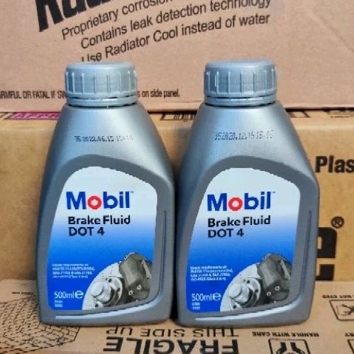 MOBIL dot 4 brake fluid minyak rem mobil dot4 500ml