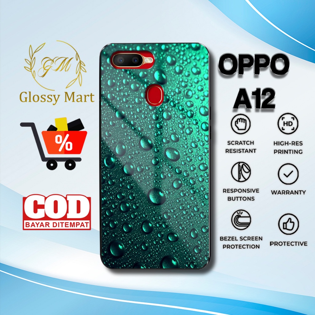 Case Oppo A12 Terbaru - Casing Oppo A12  - Motif Bubble - Hardcase Premium Glossy - Softcase Hp Oppo