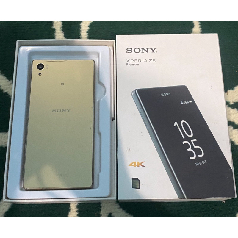 sony xferia z5 big 3/32gb minusan layar redup gold bebasSIM international versi