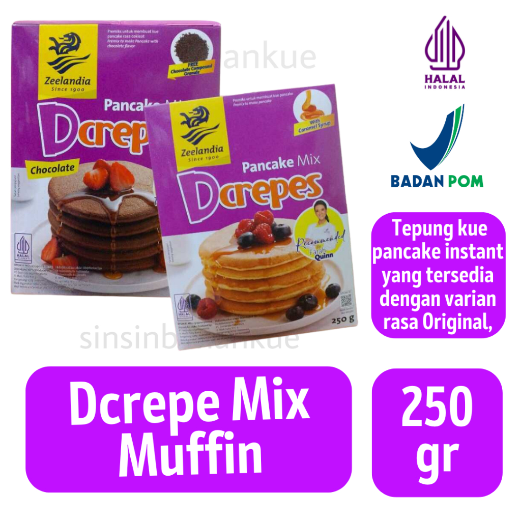 

Dcrepe Mix Pancake 250gr