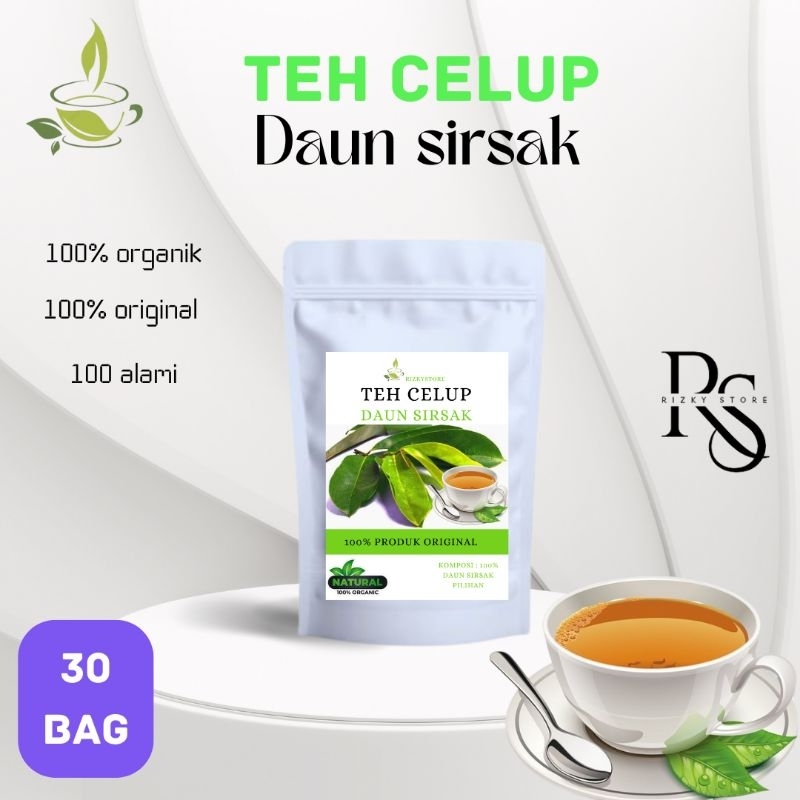 

TEH CELUP DAUN SIRSAK MENGATASI BERBAGAI PENYAKIT ISI 30 BAG